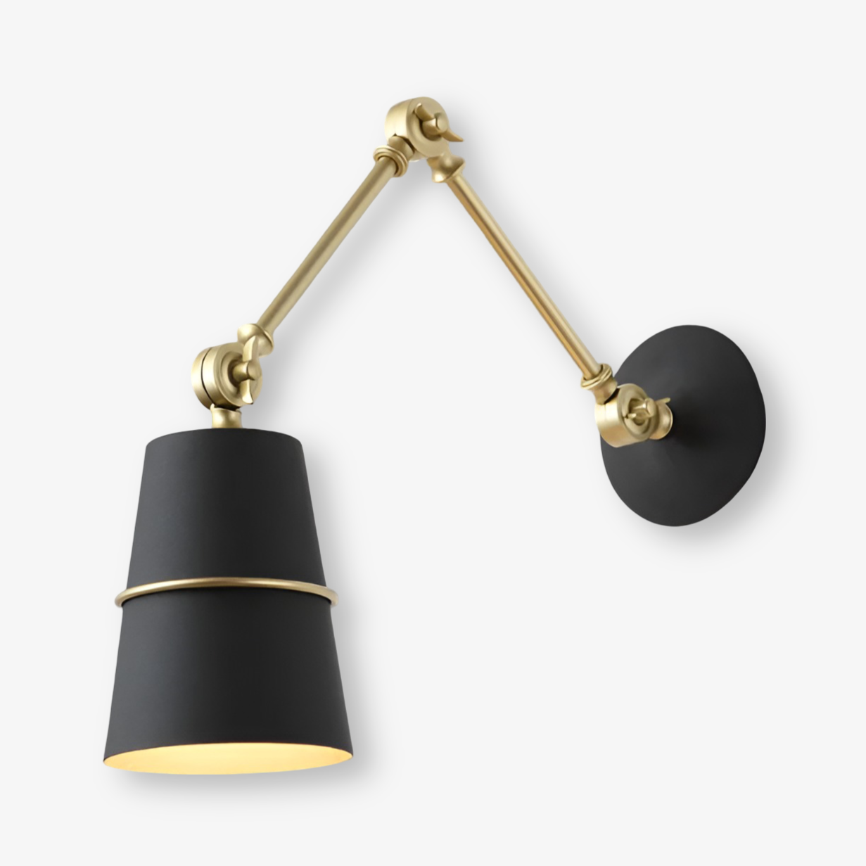 Versatile Vintage LED Wall Lamp with Adjustable Arm - Halri