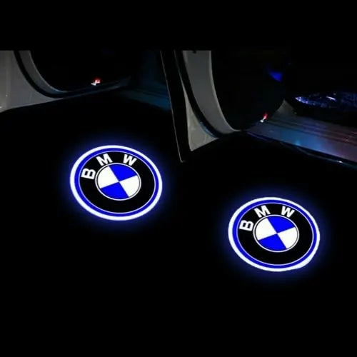 Bright Car Door LED Light Projector Easy Fit Magnetic Sensor - Halri