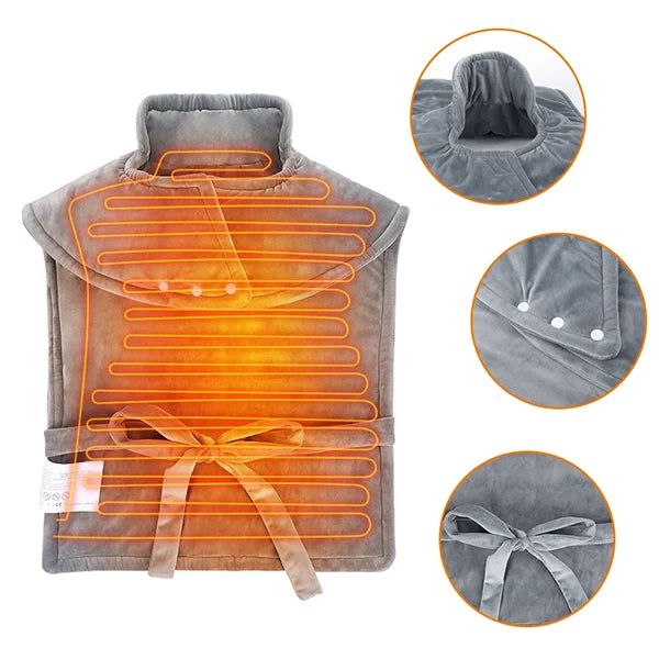 Fast Heating Wrap for Back and Neck Pain