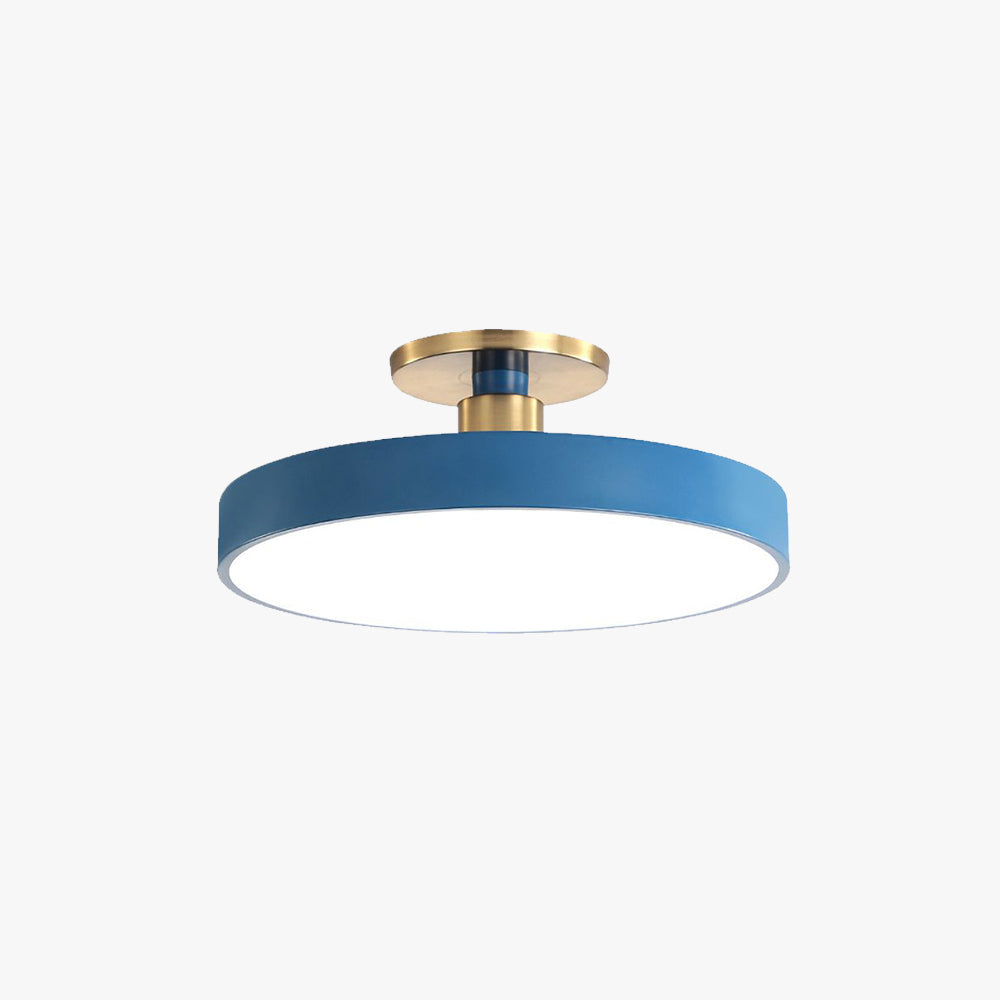 Simple Round LED Ceiling Light Fixture - Halri