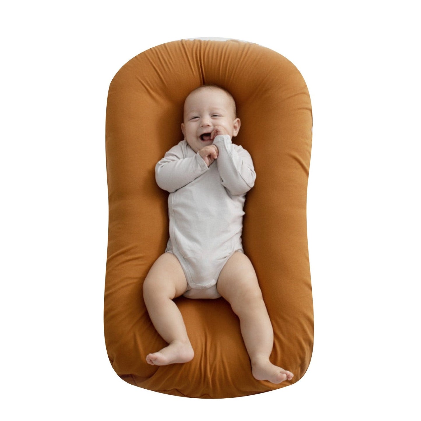 Baby Lounger for Co-Sleeping – Cushioned Nest Sleep Pillow for 0-3 Years Old