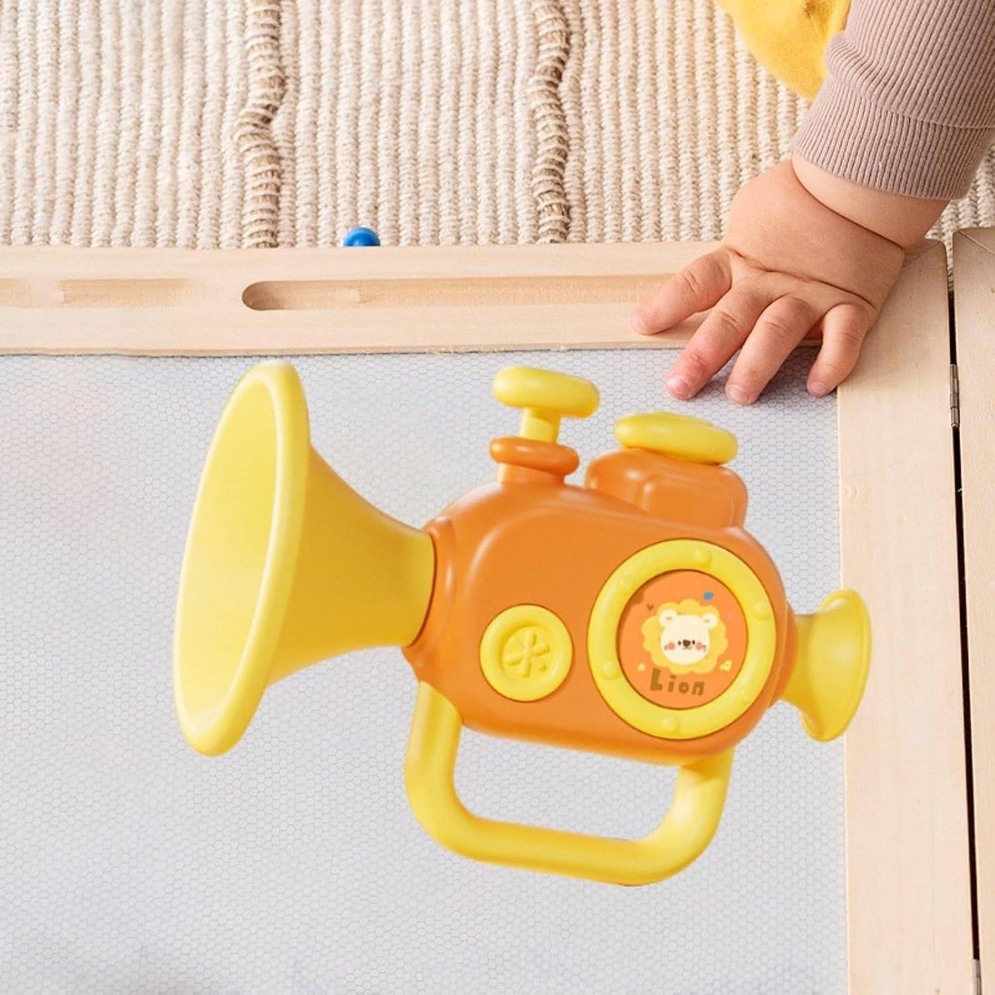 Baby Trumpet Musical Toy – Early Learning Educational Instrument, Safe for Ages 1+