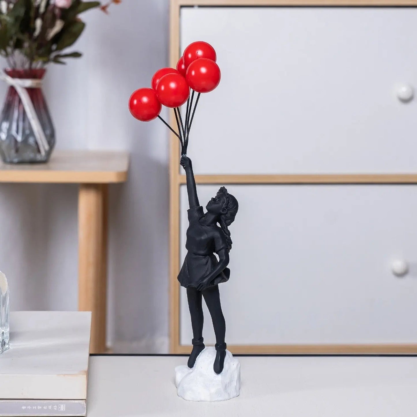 Iconic Street Art Girl Figurine Statue