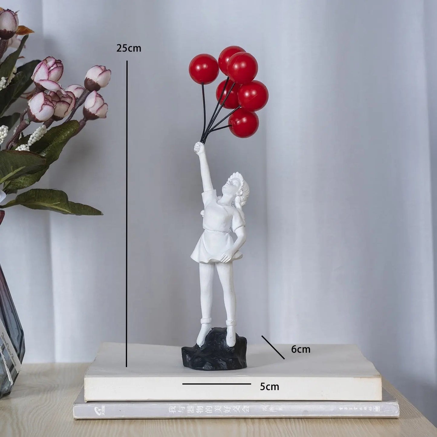 Iconic Street Art Girl Figurine Statue