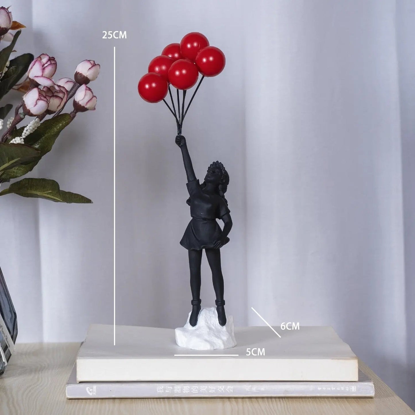 Iconic Street Art Girl Figurine Statue