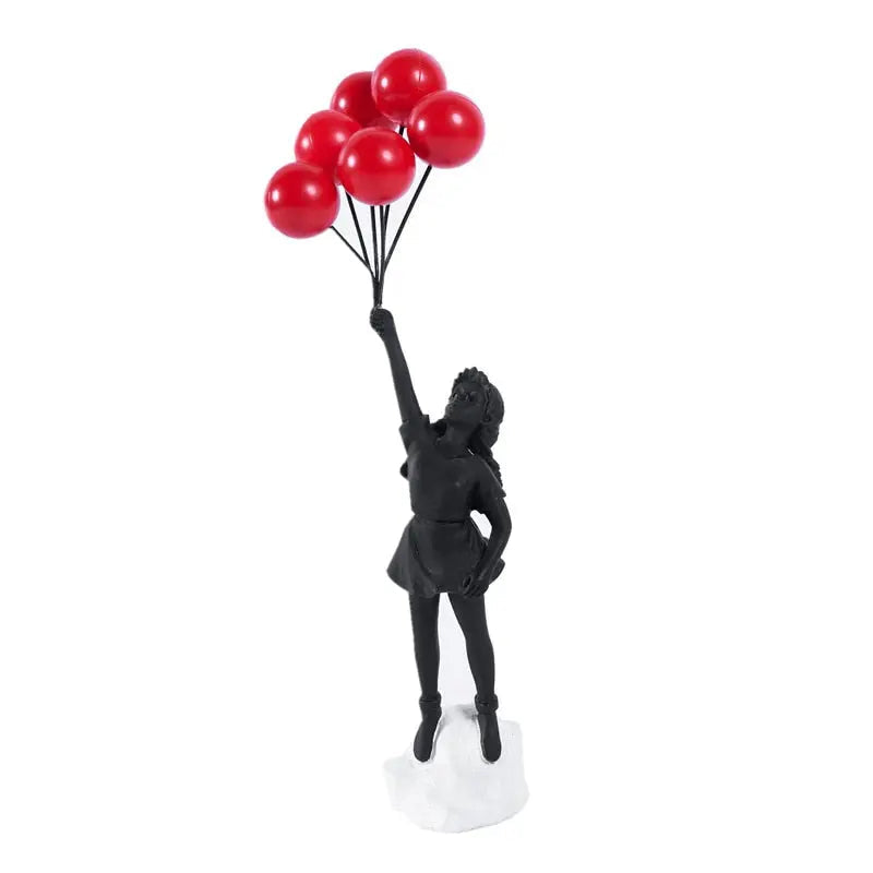 Iconic Street Art Girl Figurine Statue