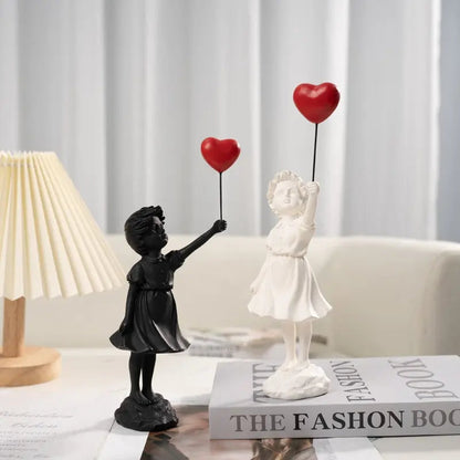Iconic Street Art Girl Figurine Statue