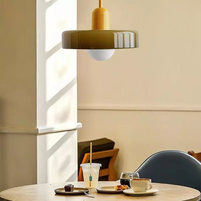 Stylish Glass Hanging LampFixture