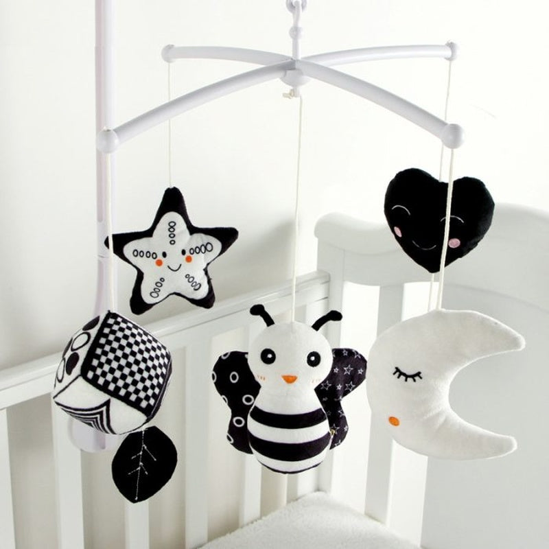 Monochrome Nursery Mobile Music Player