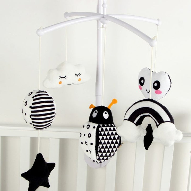 Monochrome Nursery Mobile Music Player