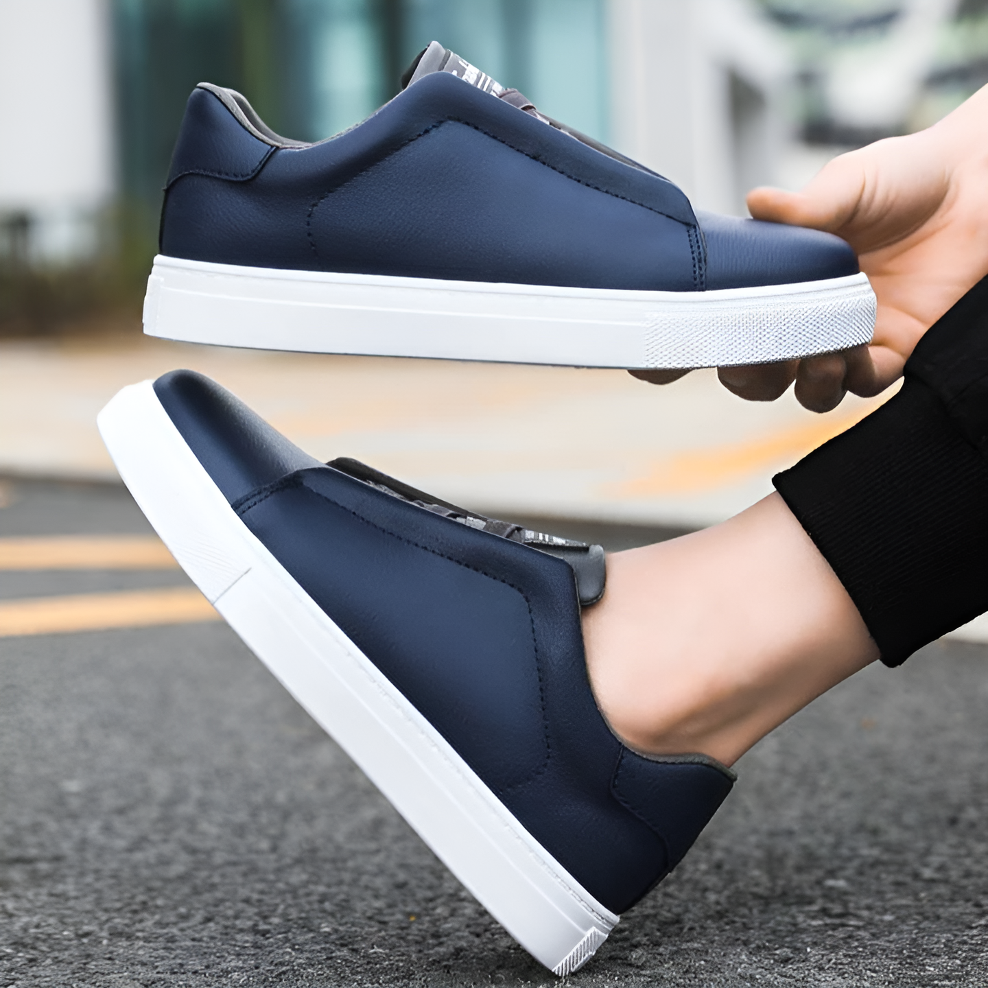 GripMaster Slip Resistant Low Ankle Shoes