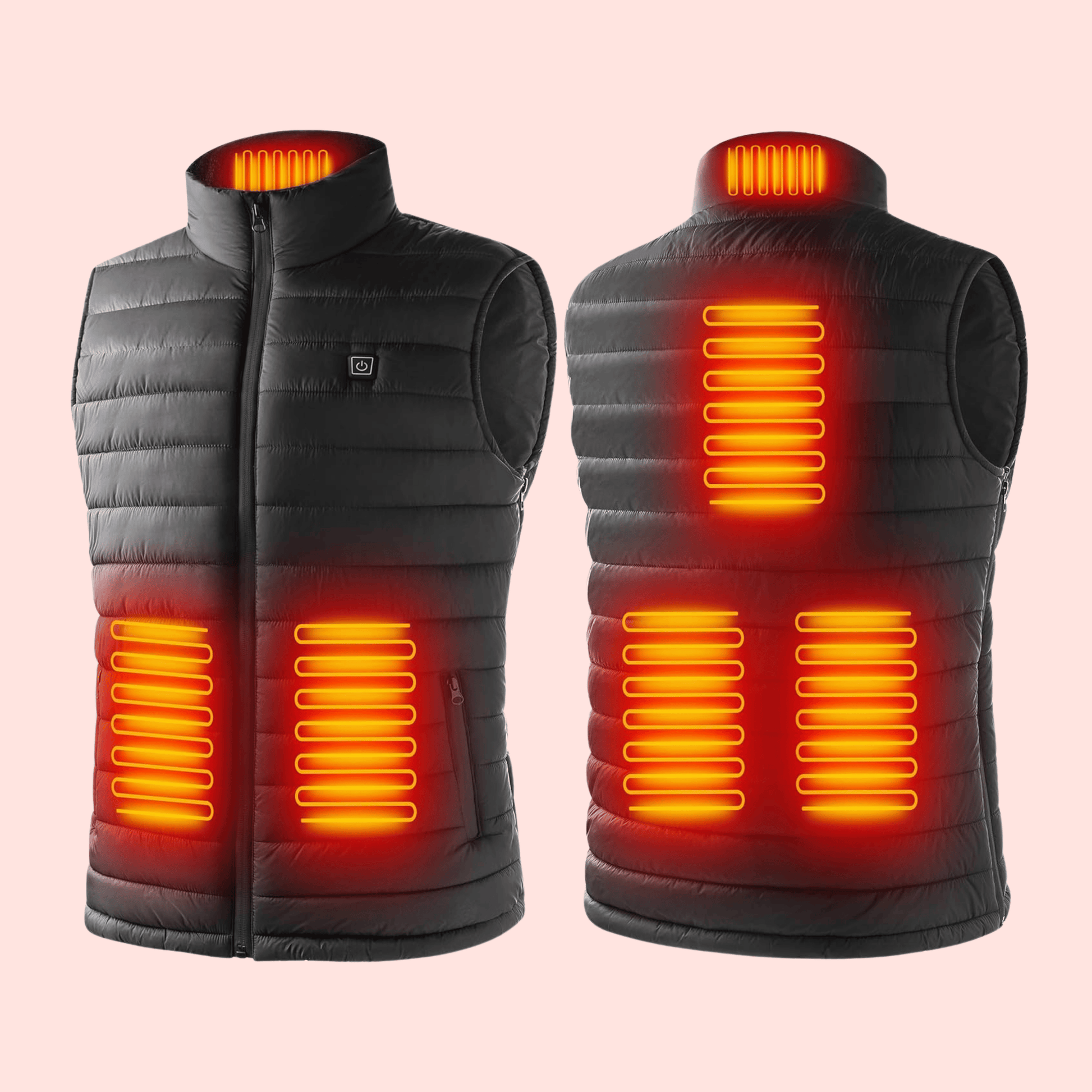 Warm Heated Gilet - Slim Thermal Body Warmer Jacket - Halri