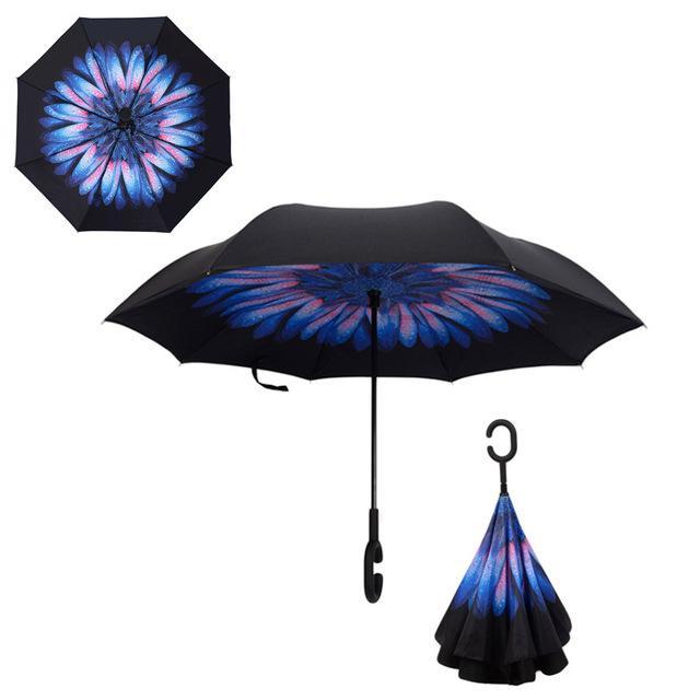 Waterproof Automatic Open Close Umbrella