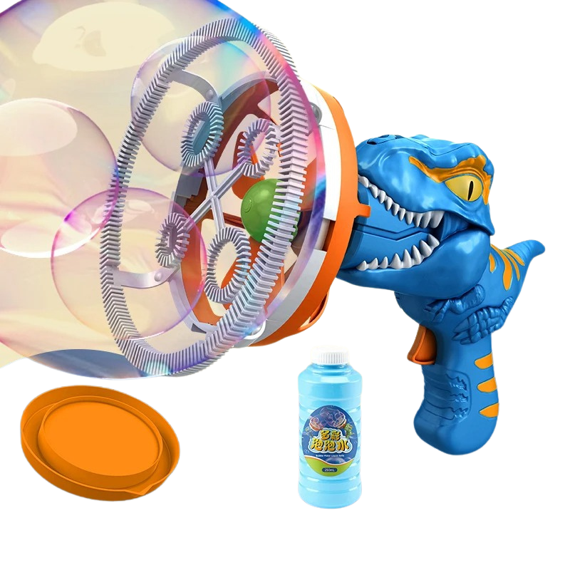 Fun Kids Dinosaur Bubble Blaster Machine