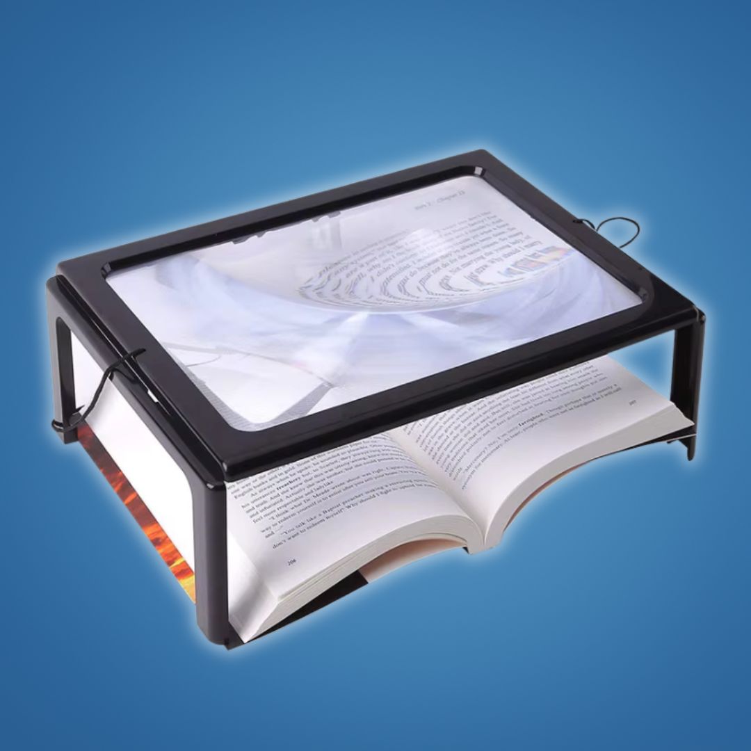Portable LED Magnifying Glass with Light - Halri