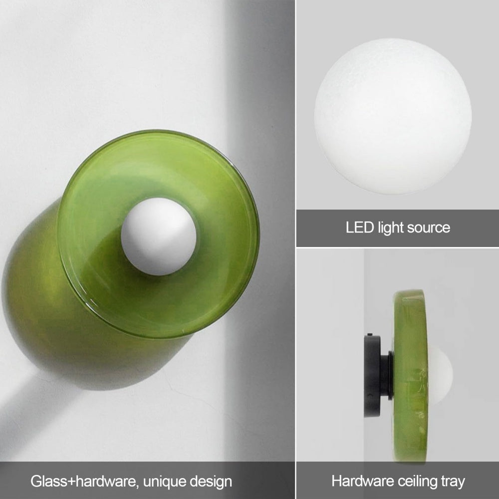 Sleek Circular LED Ceiling Lamp