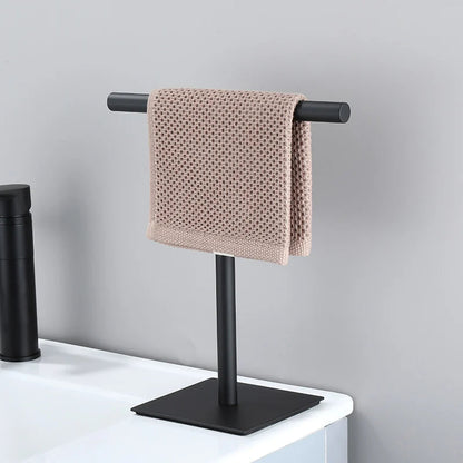 Polished Metal Towel Stand - Halri