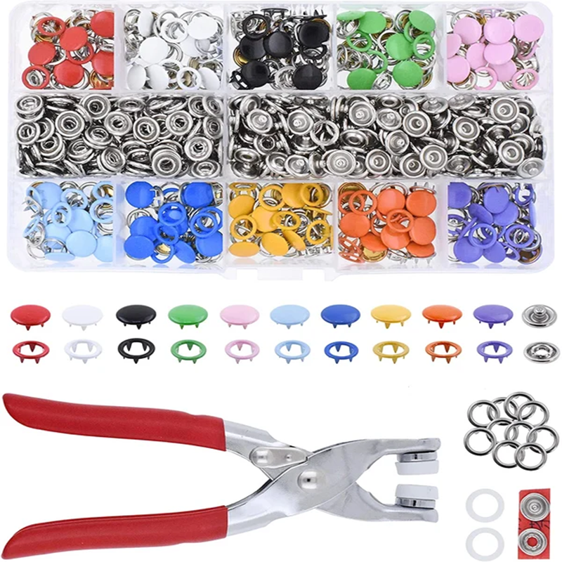 Easy Use Metal Press Button Kit - Halri
