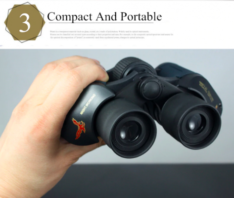 Clear Long Distance Night Vision Binoculars