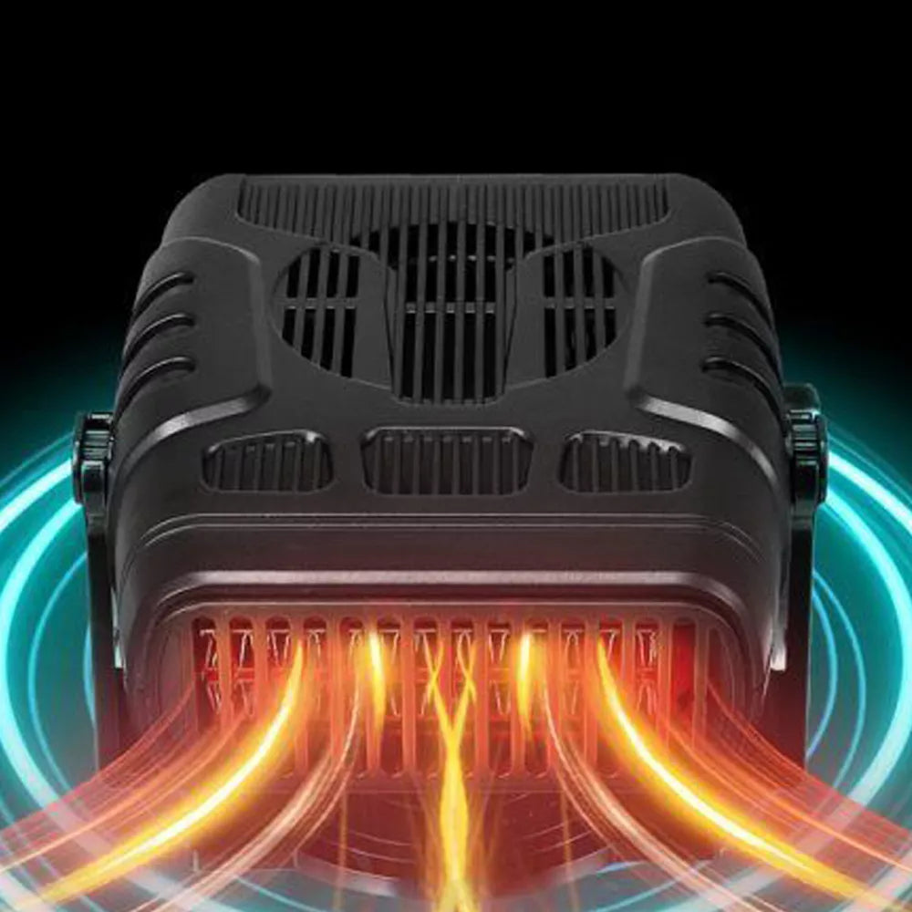 Compact Car Heater Defroster for Winter Warmth