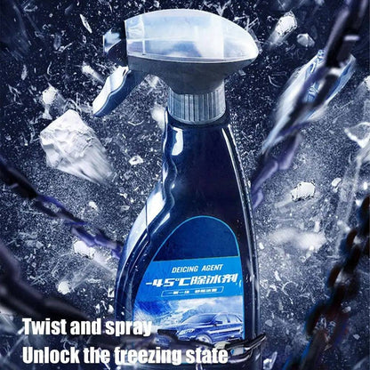Car Windshield Anti-Freeze Spray – 500ml Safe Material, Easy to Use, Compact & Portable
