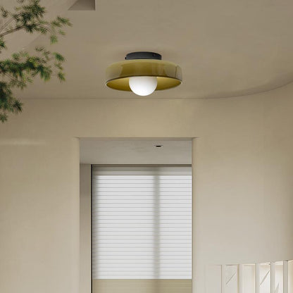 Sleek Circular LED Ceiling Lamp