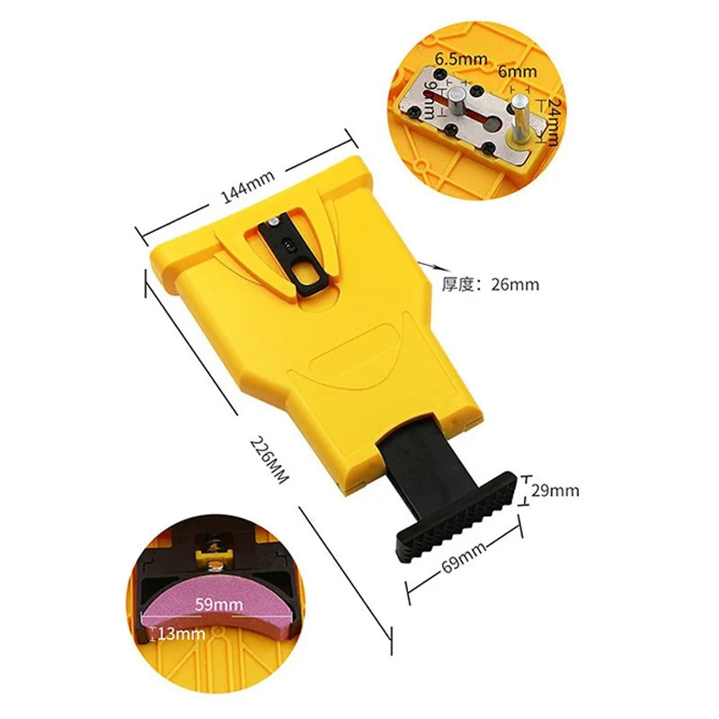 Chainsaw Teeth Sharpener Self Sharpening Grinder Tools Sharpening Woodworking
