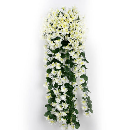 Beautiful Fake Flower Wall Hanging Decor