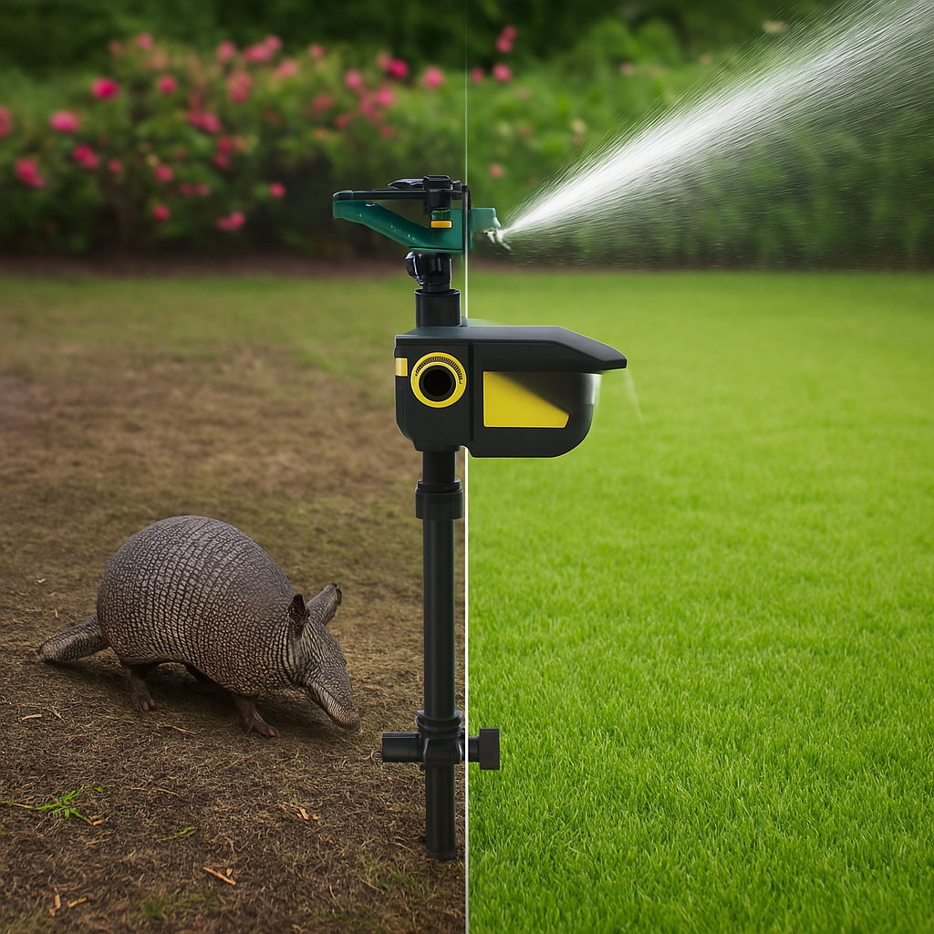 Automatic Outdoor Sprinkler for Pest Control - Halri