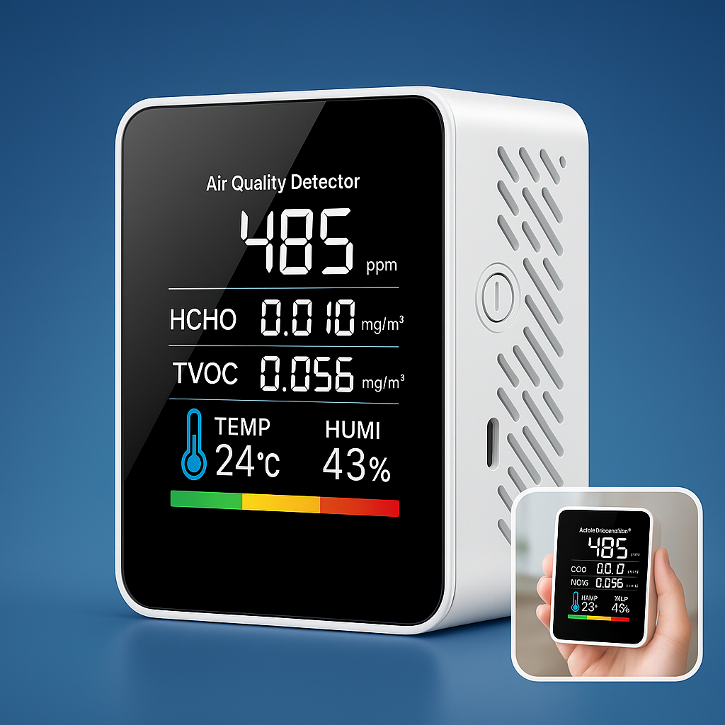 Accurate Portable Air Quality CO2 Detector Monitor