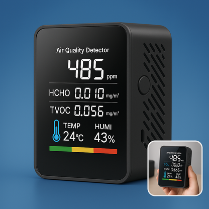 Accurate Portable Air Quality CO2 Detector Monitor