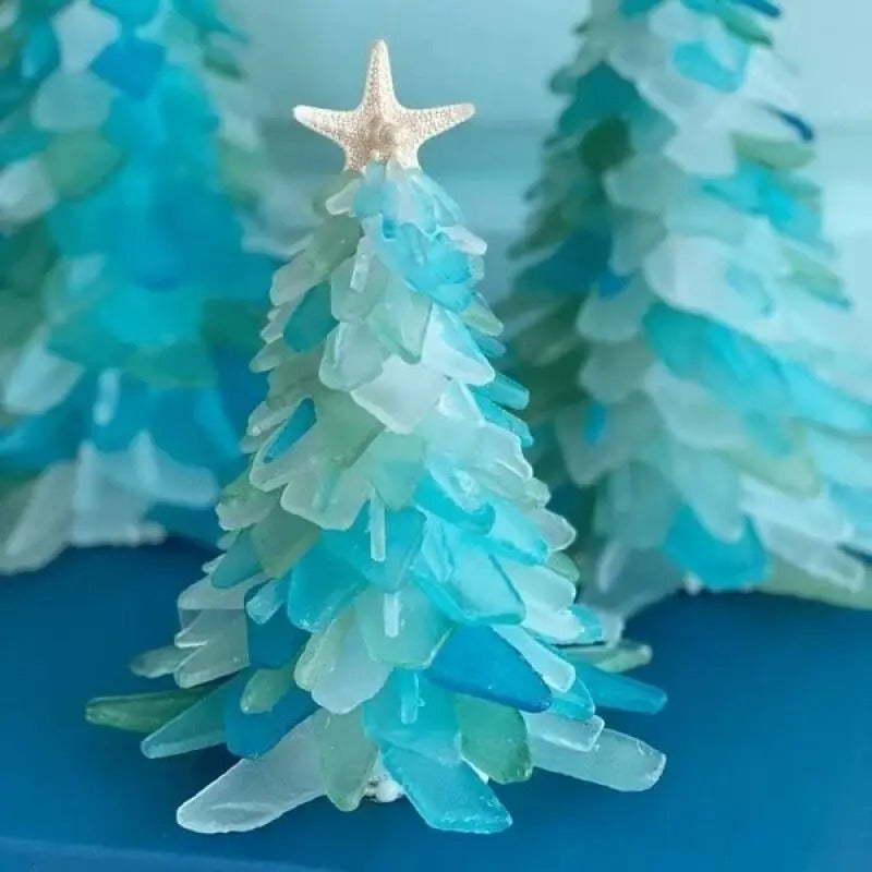 Christmas Starfish Resin Tree Ornaments Decor