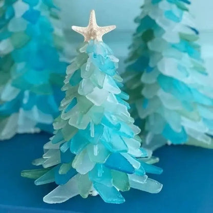 Christmas Starfish Resin Tree Ornaments Decor
