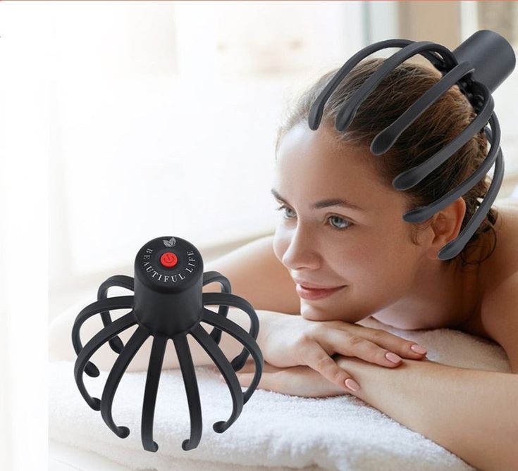 Portable Handheld Head Massager for Stress Relief - Halri