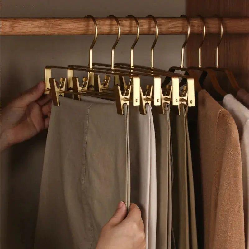 Grip Clip Pants Hangers (5-Pack)