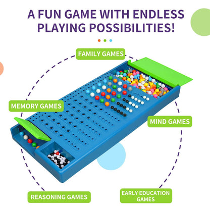 Code Breaking Board Game, STEM Toy, Brain Exercise & Logic Development, Safe for Ages 4+