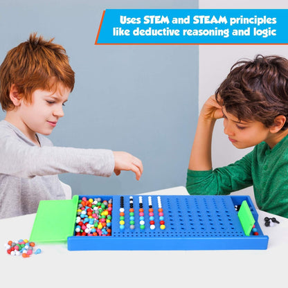 Code Breaking Board Game, STEM Toy, Brain Exercise & Logic Development, Safe for Ages 4+