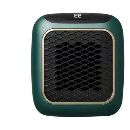 Compact 800W Electric Heater with Adjustable Thermostat – Portable Space Heater for Bedroom and Home Office, Whisper-Quiet Operation 1