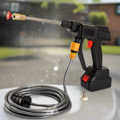 Portable Power Washer with Rechargeable Batteries for Outdoor Use