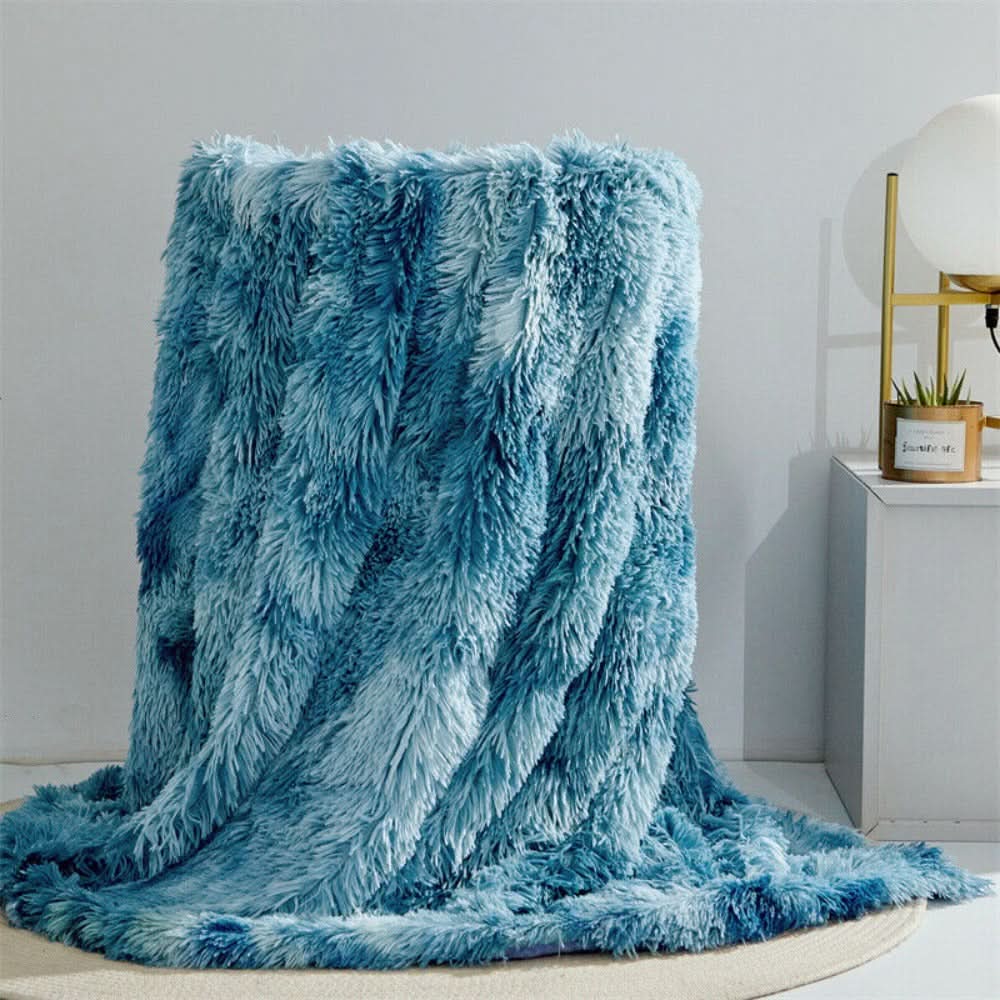 Cozy Faux Fur Throw Blanket – Silky Soft Fleece, Elegant Drape, Standard Size for Ultimate Comfort and Warmth 12
