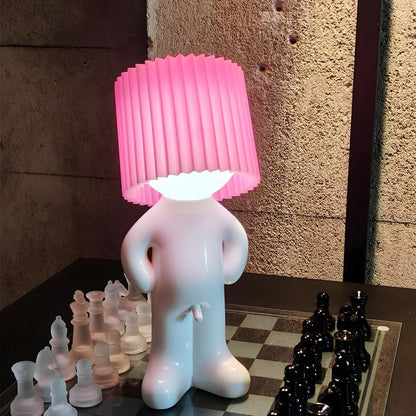 Cozy Night Table Lamp with Warm Gentle Glow - Halri