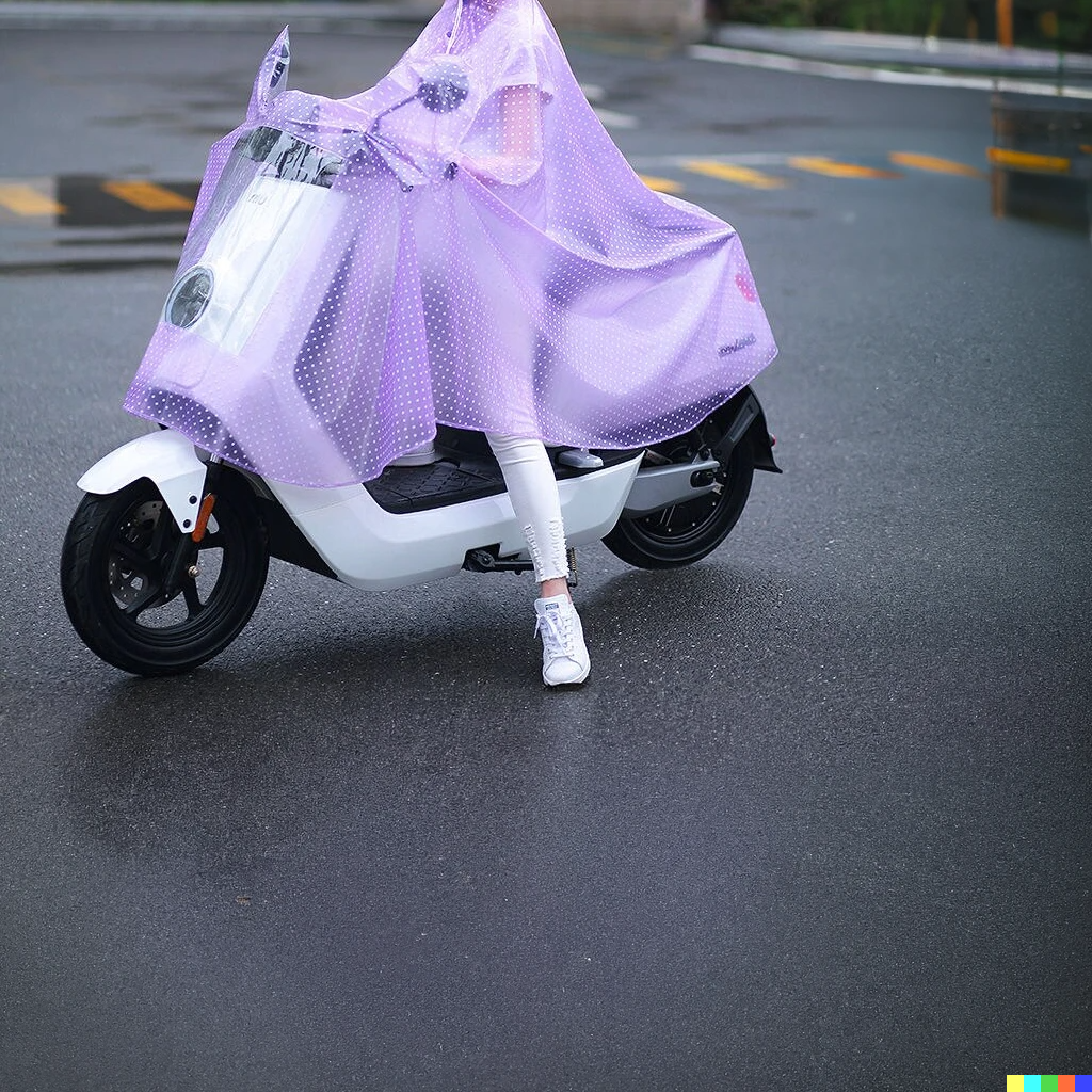 Waterproof Long Motorcycle Rain Jacket