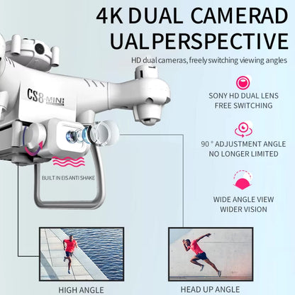 4K Dual Camera GPS Drone for Winter Sports Action