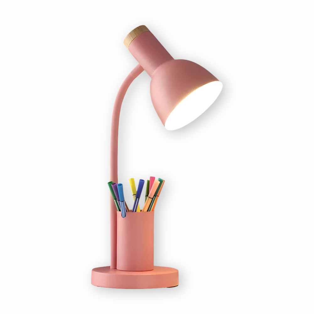 Stylish LED Desk Lamp with Storage