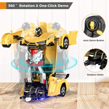 Fast RC Remote Control Racing Car 2 in 1 Toy
