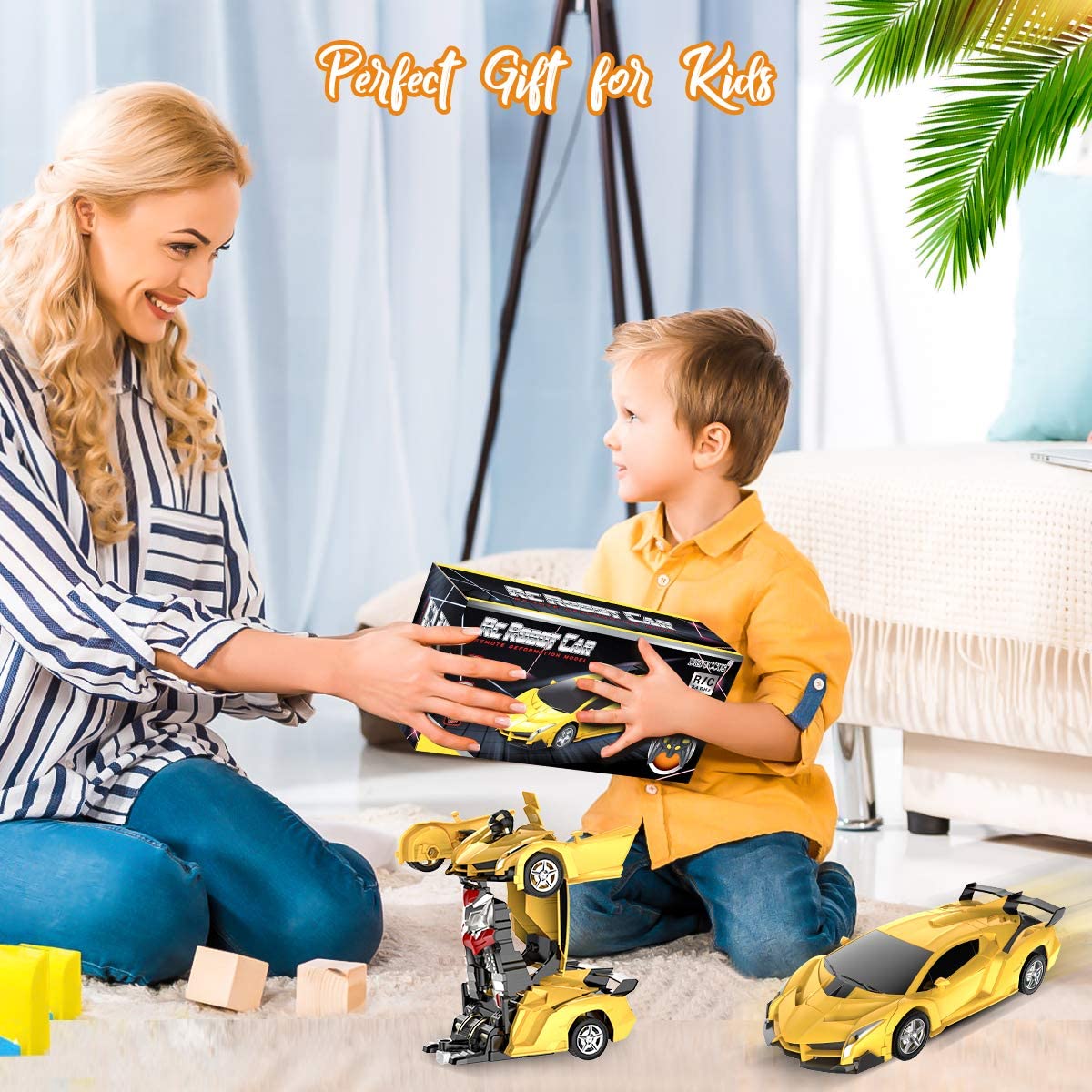Fast RC Remote Control Racing Car 2 in 1 Toy