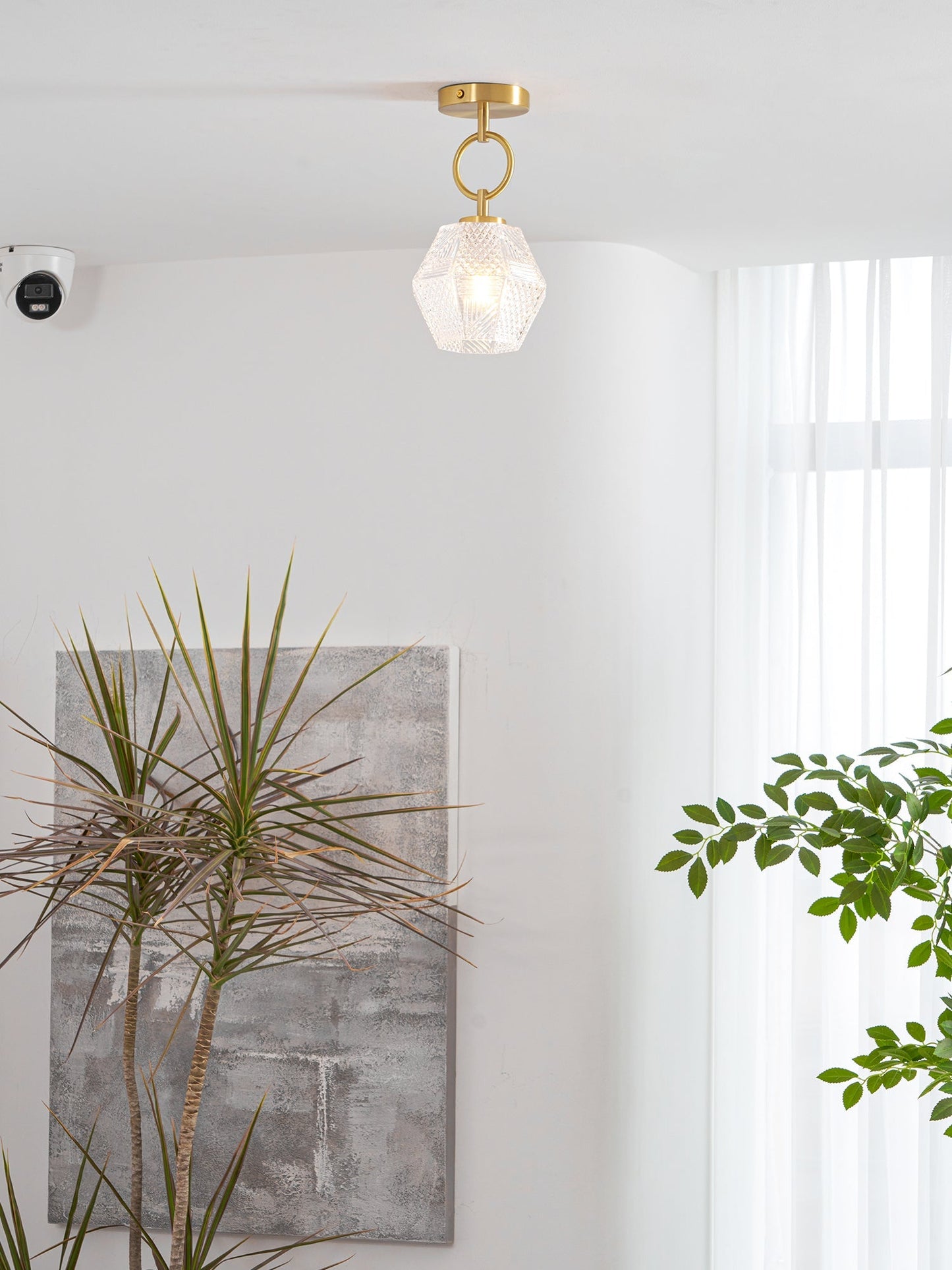Luxury Crystal Overhead Lamp