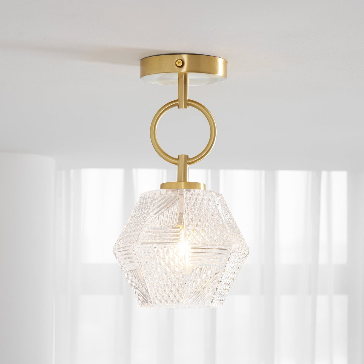 Luxury Crystal Overhead Lamp