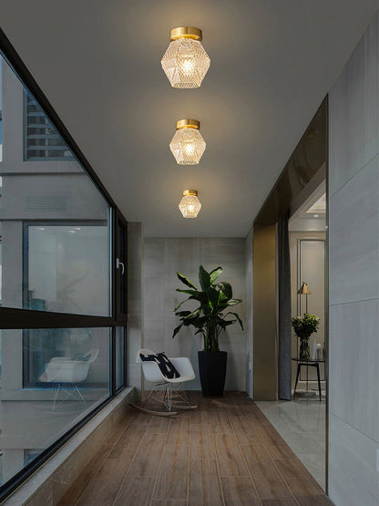Luxury Crystal Overhead Lamp