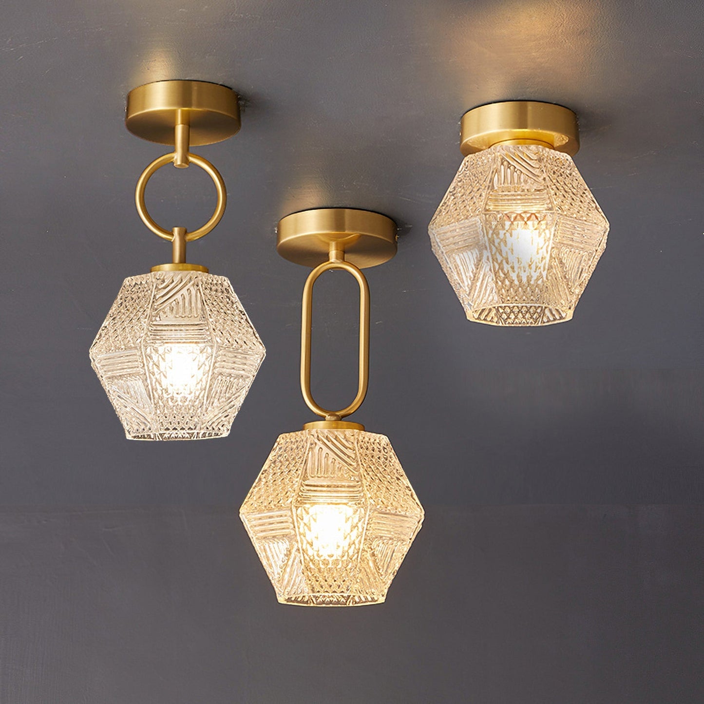 Luxury Crystal Overhead Lamp